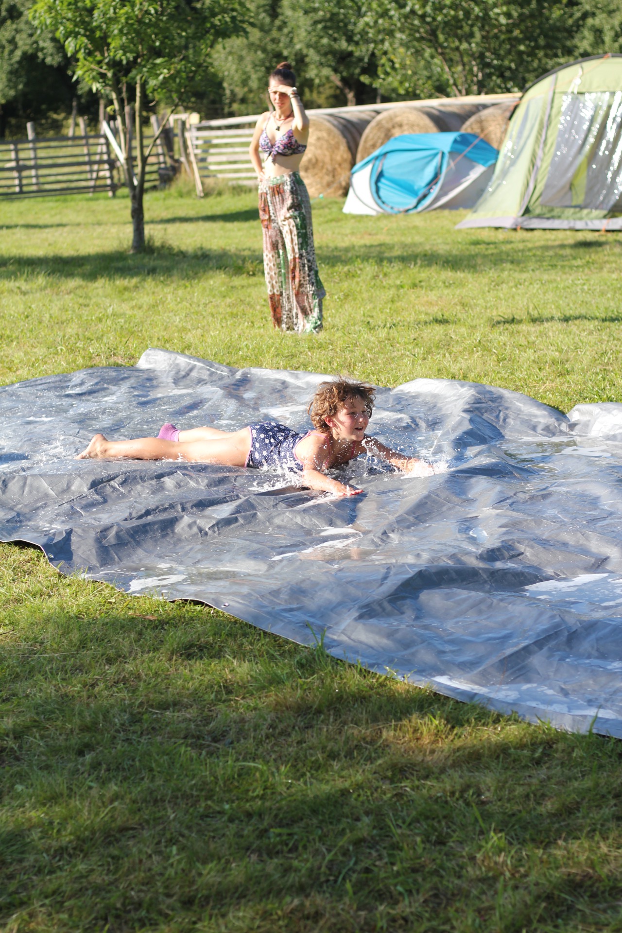 Namydlená vodní překážka